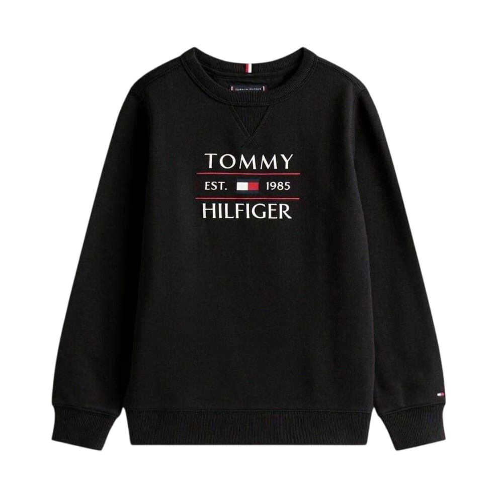 Tommy Hilfiger Childrens/Kids Flag Regular Sweatshirt Black