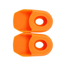 1 paire de manchons de Protection de manivelle-1 couleur orange