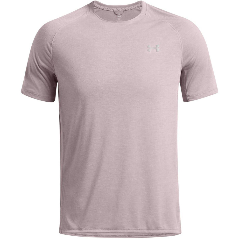 Under Armour Mens Launch Logo Lightweight Regular T-Shirt