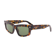 (One Size, Havana/Green) Off White Miramar Tortoise Shell Sunglasses