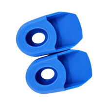 1 paire de manchons de Protection de manivelle de vélo,-Bleu