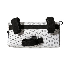 Sac de vélo pour navetteurs, sac de cadre, barres-Blanc