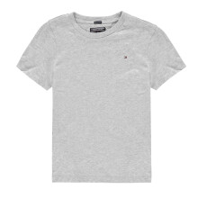 (8 Years, Grey) Tommy Hilfiger Childrens/Kids Original Embroidered Logo T-Shirt