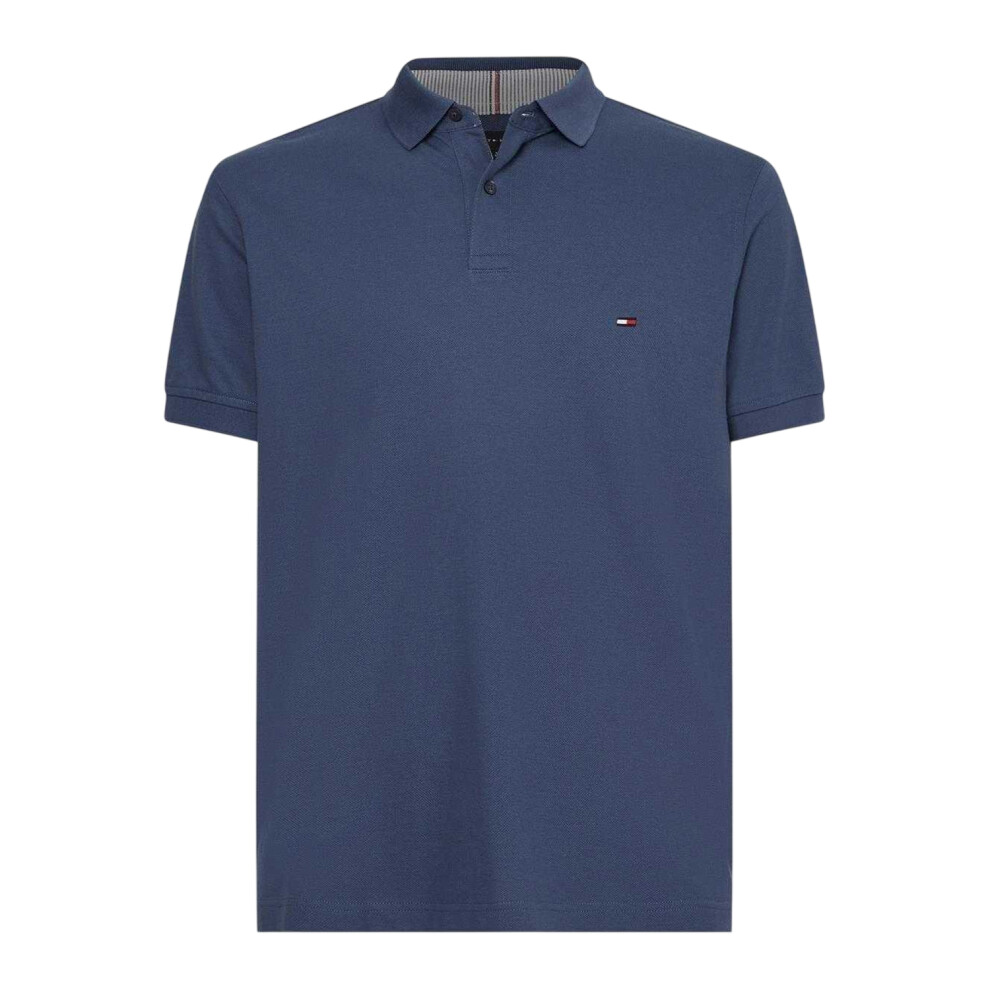 Tommy Hilfiger (Xs, Navy) Mens 1985 Embroidered Logo Polo Shirt Blue,Multicoloured