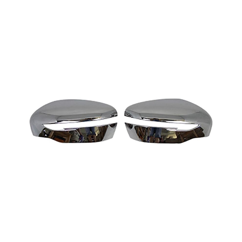 1Pair Rearview Mirror Cover Decorative Cover Protective Cover For Qashqai Murano Juke 2016-2018 Silver 4713160684350