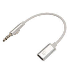3.5mm Male to Type C Female Audio Cable Cord, Analog Audio Jack Headphone Audio Adapter for MP3 Player, Laptop,Tablet C
