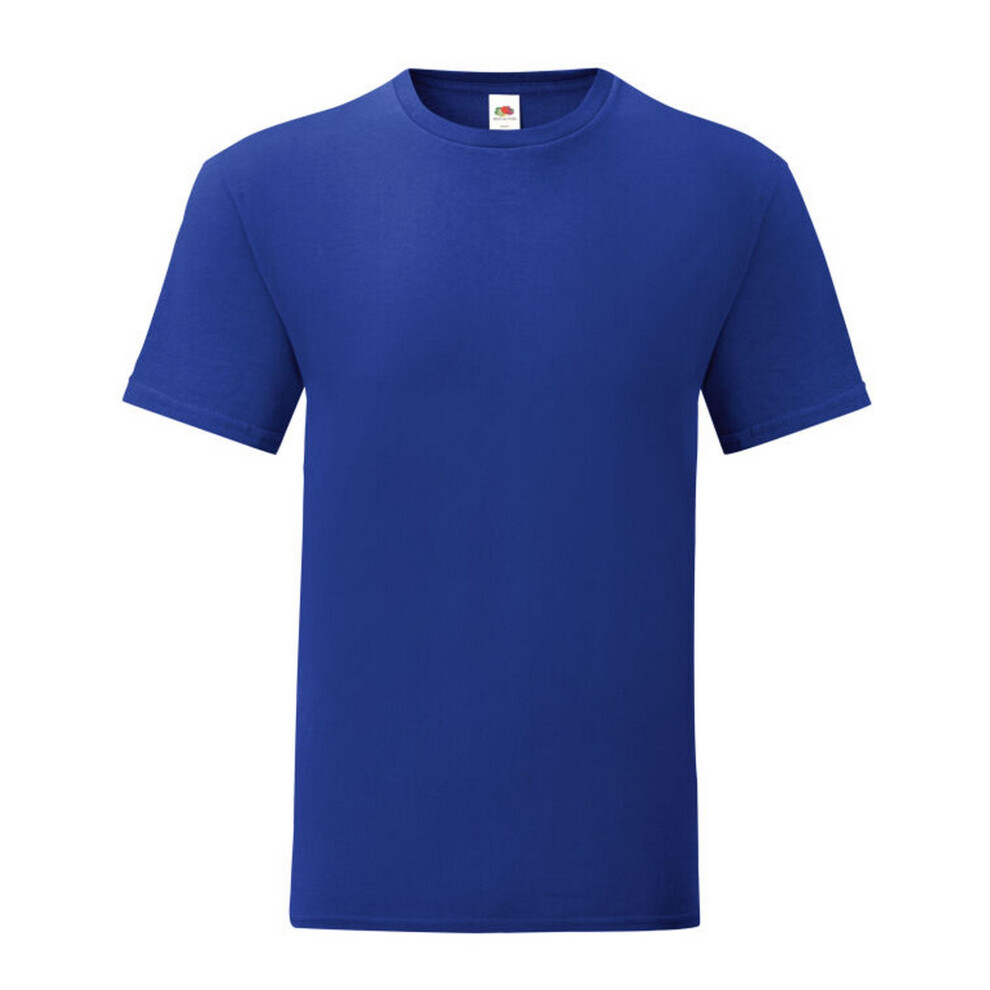 Fruit Of The Loom (S, Cobalt ) Mens Iconic 150 T-Shirt Blue