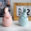 3D Eggshell Rabbit Silicone Candle Mold, Easter Animal Aromatherapy Plaster Resin Handmade Soap Baking Tool 5