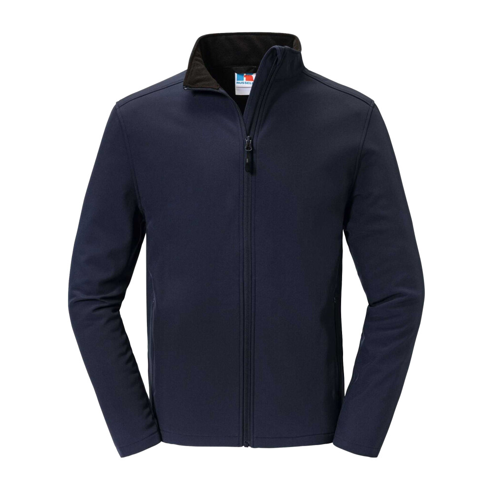 Russell (Xl, French Navy) Mens Essential Soft Shell Jacket Blue,Multicoloured