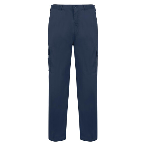 (42L, Navy) Absolute Apparel Mens Combat Workwear Trouser