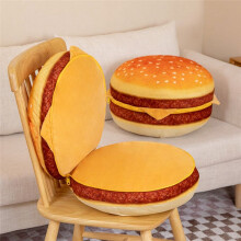 Simulation Hamburger Plush Pillow Cushion Children'S Bedroom School Classroom Sofa Sofa Decoration
