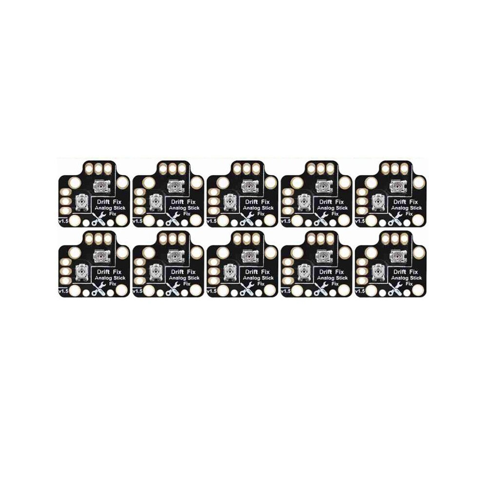 10Pcs Gamepad Joystick Drift Board Controller Analog Thumb Stick Drift Fix Mod For Ps5/Ps4/ One/Series Repair Part,B 6031203084584