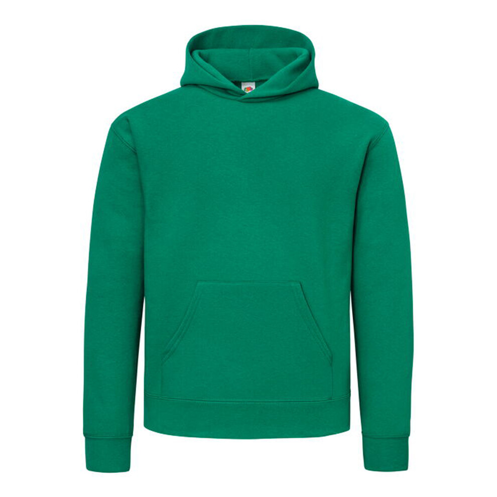 Fruit Of The Loom (Xxl, College ) Mens Supercotton Hoodie Green