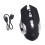 Silent Wireless Mouse USB Rechargeable Gaming Computer Rechargeable  Mouse for PC and Laptop Black 1