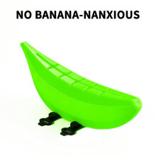 Sacoche de Vélo en Forme de Banane Imprimée en 3D, Ultralégère, pour Cadre de Vélo de Route, Accessoire de Vélo Tendance