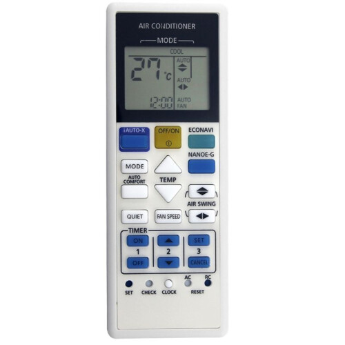 Replace AC Remote Control A75C4543 for  Inverter Air Conditioner CS-V24RKH CS-S28RKH