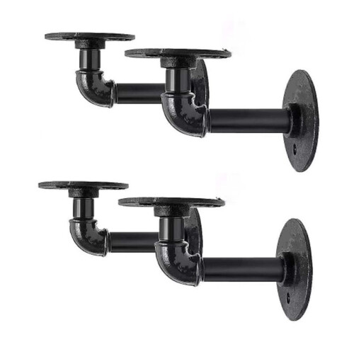 Pipe Rack Support Iron Industrial Pipe Rack Bracket Storage Bracket Home Accessories