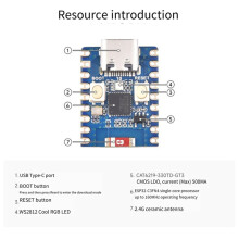 ESP32-S3-Zero Development Board ESP32-C3FN Module Compatibility WiFi RISC-V Embedded Development Board