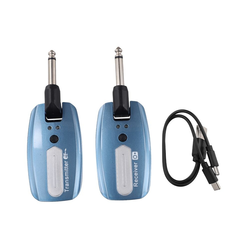 Guitar Wireless System Usb Rechargeable Wireless Guitar Transmitter Receiver Electric Guitar Bass Wireless System,B 6033652667363