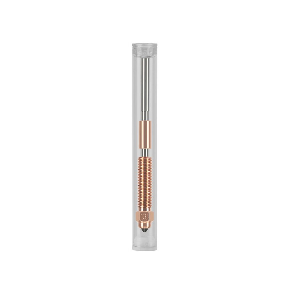 For K1c/K1 Max/-3 V3 Nozzle High Flow Bimetal Copper Titanium Nozzles All-In-One Quick-Swap Nozzle 0.6Mm 4712464584281