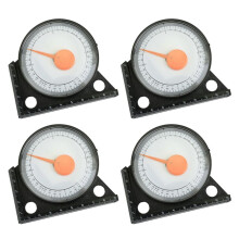 Multifunctional Plastic Angle Meter, Slope Meter, Angle Meter, Pointer Type Horizontal Angle Meter with Scale