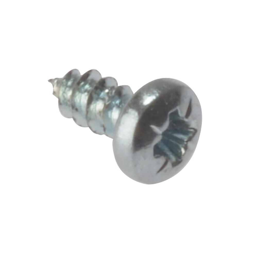 Forgefix Self-Tapping Screws, Pozi, Pan Head, Zp