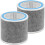 2PCS HEPA Filters for  HP102 Clean Sense Replacement Filter 1