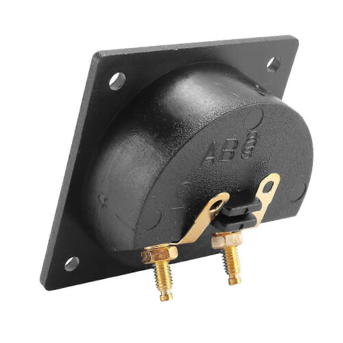 New Square Board Binding Post Speaker Box Terminal Cup Wire Cable Box Connector 1