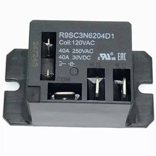Power Relay R9SC3N7204D1 High Current 40A for Air Conditioning Compressor 24V AC 1