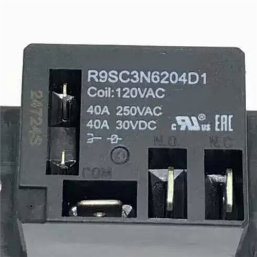 Power Relay R9SC3N7204D1 High Current 40A for Air Conditioning Compressor 24V AC 2