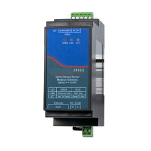 Din-Rail ZLAN5143D Serial Device Server Modbus Gateway RS485 da A TCP/IP DC9-24V Supporto Full Duplex