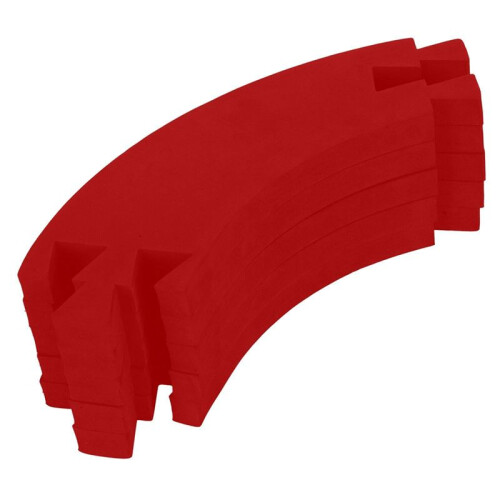 Protetor de Parede Surround para Alvo de Dardos Eva Splicing Backboard Surround, Proteção de Parede para Alvo de Dardos de 18 Polegadas A 2