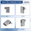 4K OTG Cable Adapter Power Supplied Micro-USB to USB with Angle Design. Suitable for Tablet, TV(Right) 6