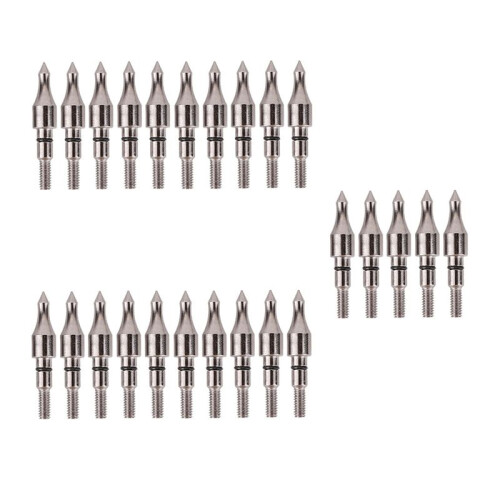 Archery Field Points Screw-in Tip Archery Practice for Recurve Compound Bow