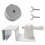 ZY-86D Wall Bracket for StarLink  Eaves Rain Ditch Special Bracket Alloy Support Waterproof Adjustable Angle Stand 1