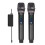 Wireless Microphone Handheld Professional Microphone Suitable for Singing, Party, Performance, Meeting Room, Home 1