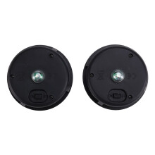 2PCS Solar Light Replacement Top 8cm RGB Patch Lamp LED Decorative Light for Outdoor Hanging Atmosphere Lamp
