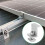 10Pcs Aluminum Alloy Solar Panel End Clamps for PV Module Mounting System 2