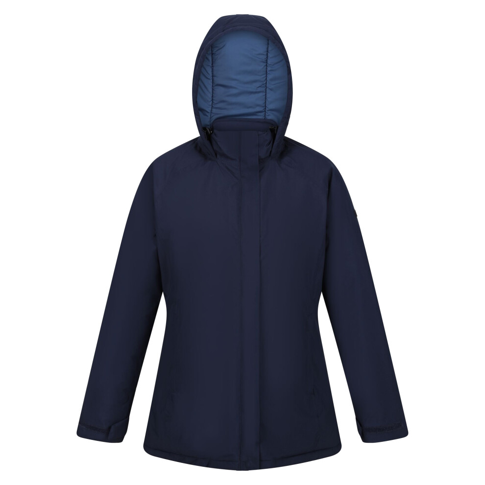 Regatta (14 Uk, Navy) Womens/Ladies Sanda Iii Waterproof Jacket Blue,Multicoloured
