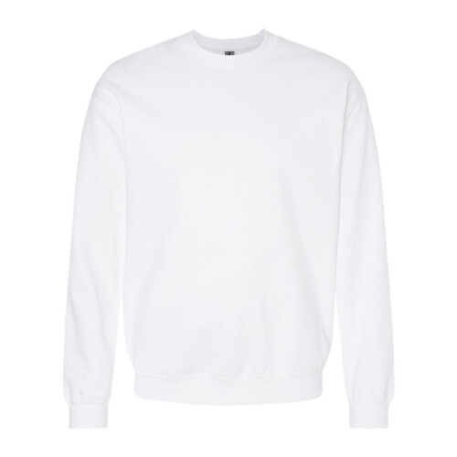Gildan (S, White) Gildan Softstyle Crewneck Sweatshirt