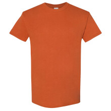 (L, Texas Orange) Gildan Heavy Cotton T-Shirt