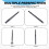 Universal Projector Ceiling Mount Projector Wall Mount Camera Projector Hanger 360 Rotatable Projector Holder , M6 5