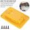 5 Pcs Battery Storage Rack Machine Holder for  14.4V 18V Li-Ion Battery Wall Mount Tool Bracket 6