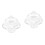 2Ensembles Couvercle Protecteur Transparent En Pour Dessert 4