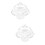 2Ensembles Couvercle Protecteur Transparent En Pour Dessert 7