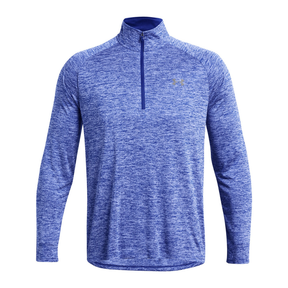 Under Armour (3Xl, Royal ) Mens 2.0 Half Zip Technical Top Blue