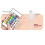LED  Light LED Spherical Table Lamp Timer Dimming and 16 Color Remote Control Brightness Adjustment for Bedroom 20CM 6