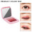Novo Gradient Eyeshadow Palette Waterproof Long Lasting Eyeshadow Powder Eyeshadow,6# Wine Red System 6