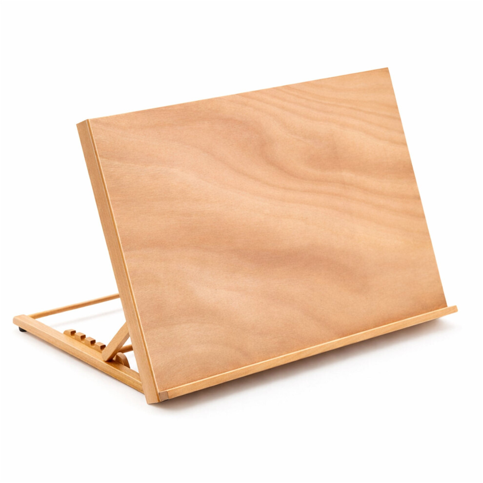 Oypla A2 Wooden Art Drawing Board Table Canvas Workstation Sketch Easel