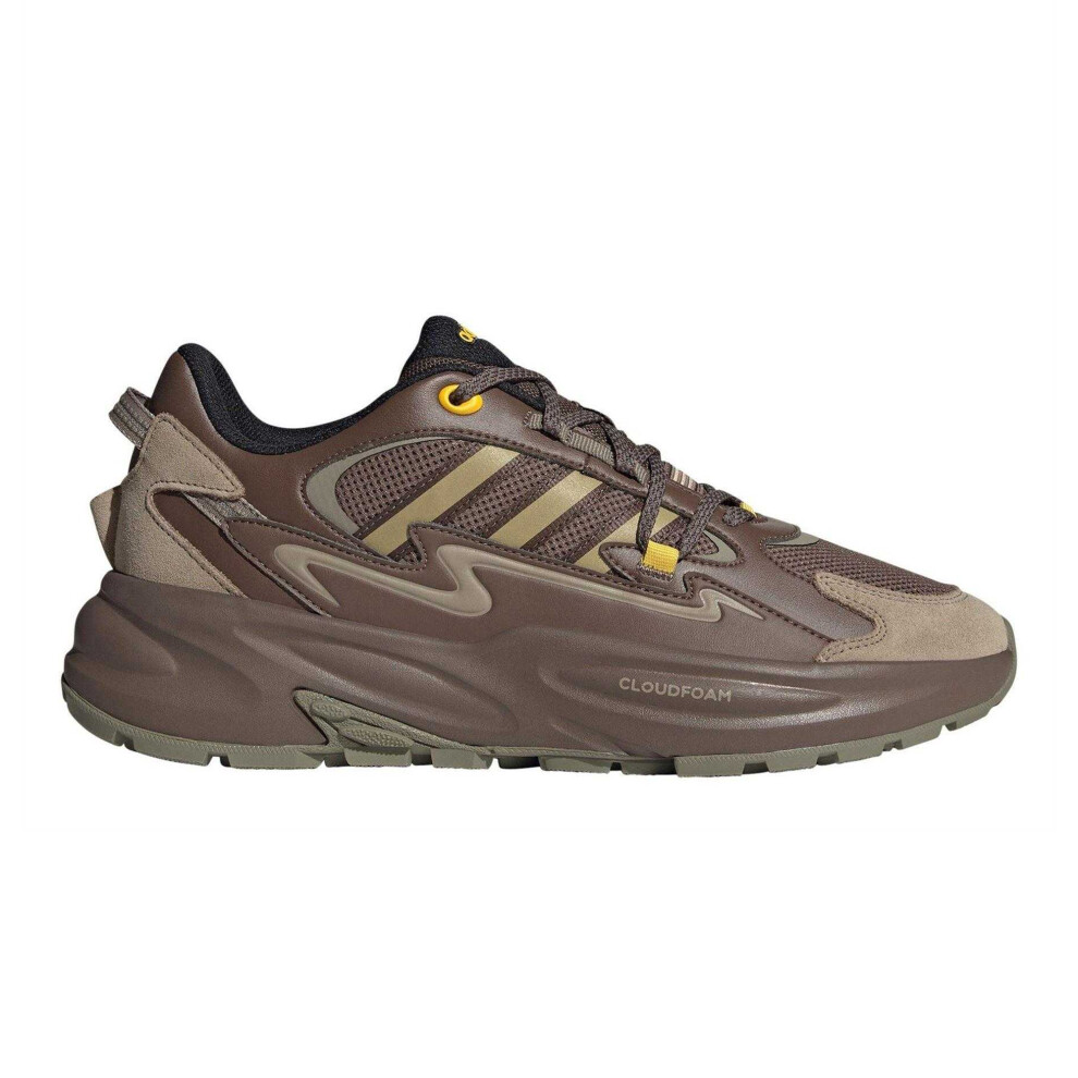 Adidas (6.5 Uk, Earth/Core Black) Mens Ozwave Surge Logo Trainers
